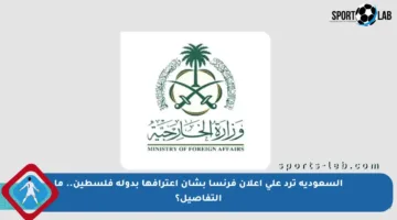 السعودية ترد على إعلان فرنسا بشأن اعترافها بدولة فلسطين.. ما التفاصيل؟
